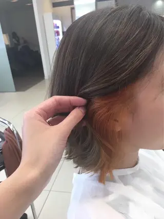 カラー 髪質改善/艶感カラー 田中 陵のヘアスタイル