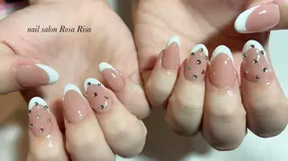 セミロング ネイル ネイルスタジオ シェイクユアハンズのネイルデザイン