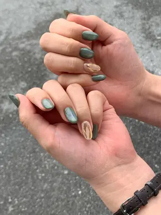 ネイル うるま市サロン Yuko Izawaのネイルデザイン