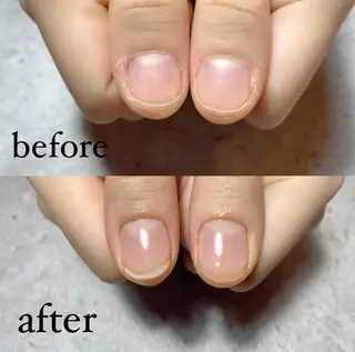 ミディアム 究極の ワンカラー専門店のネイルデザイン