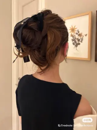 ロング ヘアアレンジ yuuna/ ハッシュカット🎀のヘアスタイル