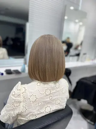 カラー *モテガーリー🎀 🤍暖色ヘア🍒のヘアスタイル