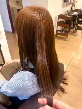 ロング 🤍レイヤーツヤカラ ーAkane🇰🇷のヘアスタイル