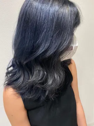 セミロング 宮城 汐里のヘアスタイル