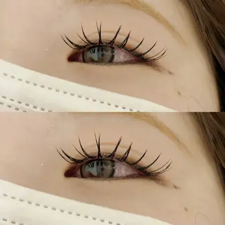 マツエク・マツパ Well moon 🌙岩部のマツエク・マツパデザイン