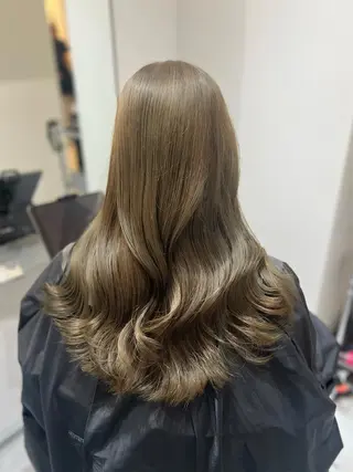 セミロング カラー ヘアアレンジ ✨韓国/外国人風✨ 江原巧のヘアスタイル