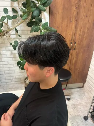 ショート カラー パーマ メンズ ️️髪質改善✨ミニモ 学割/Hina💖のヘアスタイル