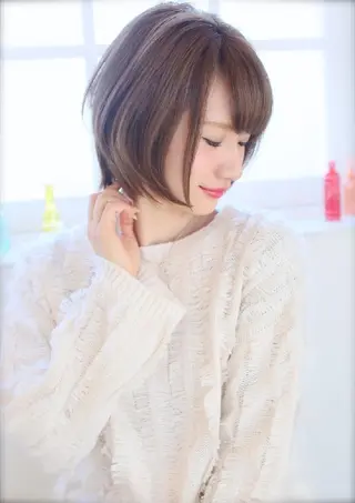 ショート カラー ショート、ボブの達人 東康介✨のヘアスタイル