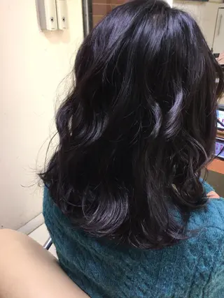 ミディアム カラー 横山将大/wカラー/ 韓国風パーマ/恵比寿のヘアスタイル