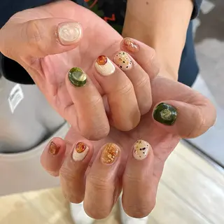 ネイル 新井 ひなののネイルデザイン