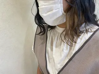 セミロング カラー ムトウセイマ/艶髪 /艶ケアWブリーチのヘアスタイル