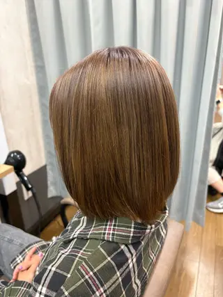 ミディアム TELA HAIR 幕張本郷所属・TELA HAIR 幕張本郷店　千尋のヘアスタイル