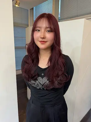 ロング カラー 🌻名古屋🌻 🫧ハイトーン🫧のヘアスタイル