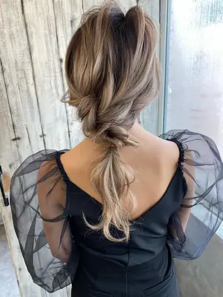 ヘアアレンジ hair studio nico...所属・アイラッシュニコ 麻生のマツエク・マツパデザイン