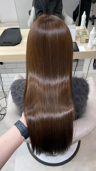 ロング カラー Luana難波 🫧NOAのヘアスタイル