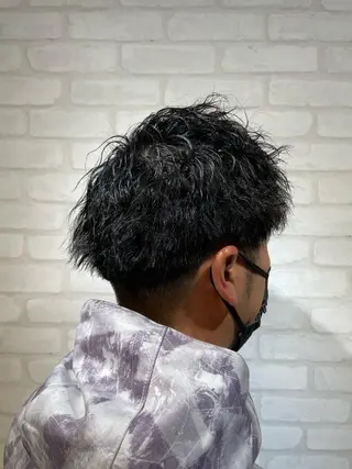 ミディアム パーマ メンズ 🌞谷川 幸也🌞のヘアスタイル