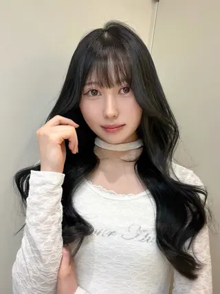 ロング カラー toco.⋆𝜗𝜚 /  天神美容師のヘアスタイル