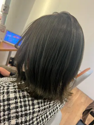 カラー 茅ヶ崎/ハイライト/ ハイトーン/関口実華のヘアスタイル