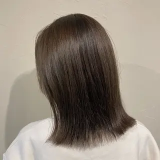 ミディアム 透明感カラー/ 小顔カット/ミヅキのヘアスタイル