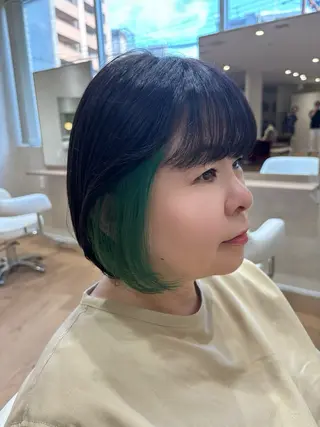 ショート 服部 真希のヘアスタイル