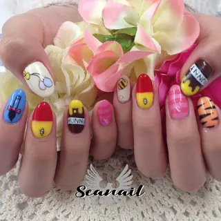 ネイル 小尾 栞のネイルデザイン