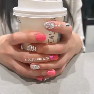 ネイル 🤍Earth笛吹 𝑴𝒂𝒏𝒂🤍のネイルデザイン