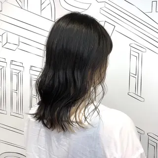 ミディアム カラー レイヤー,ボブ / 彩未のヘアスタイル