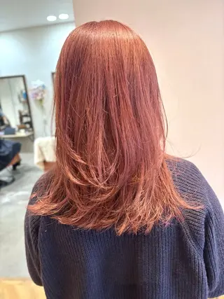 セミロング .sirohair momoka🫧のヘアスタイル