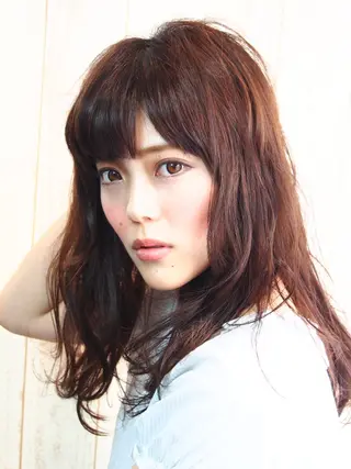 ミディアム ほさか しんごのヘアスタイル