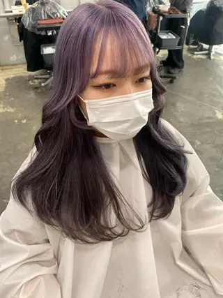 ロング カラー 💗💗韓国レイヤー yu-ki💗💗のヘアスタイル