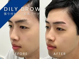 メンズ アイブロウ M DIALILY 加納達也の眉毛・アイブロウイメージ