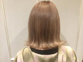 ミディアム la fith所属・rico_by ヘアとアイブロウのヘアスタイル