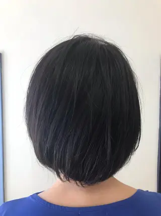 ミディアム カラー 横田 尚登のヘアスタイル