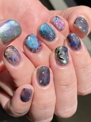 ネイル 草加ニュアンスネイル 🌚hersのネイルデザイン