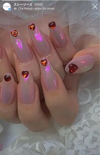 ネイル La neige* yuki 🥯🍑のネイルデザイン