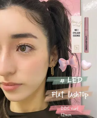 マツエク・マツパ Eyelash salon u'iのマツエク・マツパデザイン