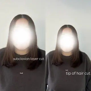 ロング 松井 詩織のヘアスタイル