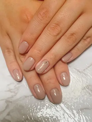 ショート ネイル 元住吉ネイル　Peace of Mind ナチュレ所属・元住吉ネイルサロン ナチュレのネイルデザイン