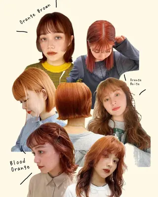 カラー ❤️アヤカ Wカラー ボブ レイヤー❤️のヘアスタイル