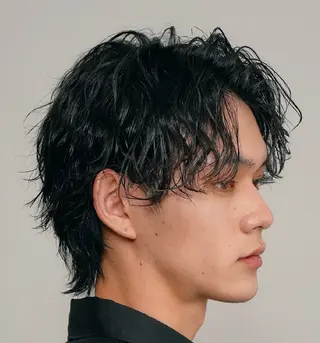 パーマ メンズ 仙台フェザーパーマ/ fifth/遠藤楓雅のヘアスタイル