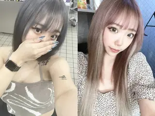 カラー ロング LuciA/エクステ カラーのヘアスタイル