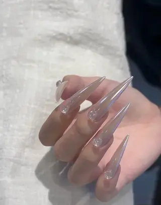 ネイル 長さだし専門 ありさのネイルデザイン