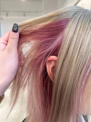 カラー ハイトーン特化 pepe🎀のヘアスタイル