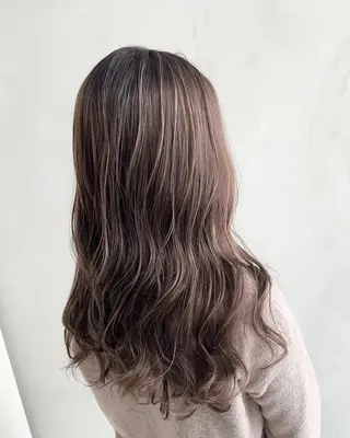 ロング カラー lafith hair leco所属・西金 徹のヘアスタイル