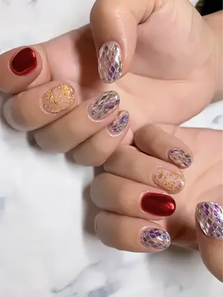 ネイル 菅野 愛花のネイルデザイン