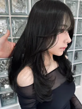 カラー 奈良 萌花のヘアスタイル