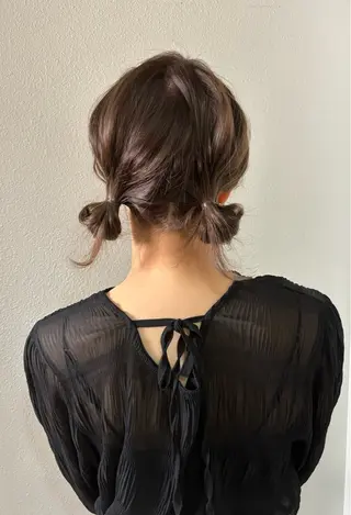 ミディアム 韓国/透明感 Veluaのヘアスタイル