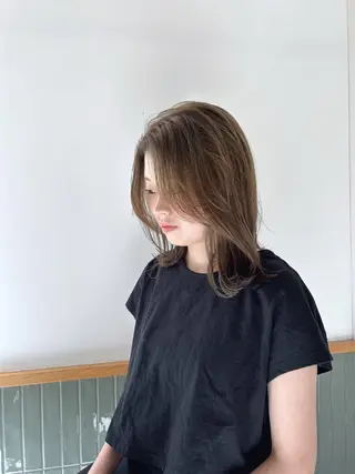 ミディアム カラー ヘアアレンジ 【代表】 たき〜のヘアスタイル