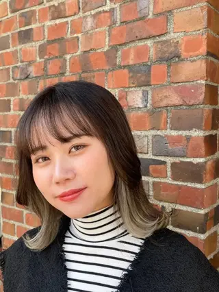 ミディアム 美髪✨LAKOLA  池袋✨のヘアスタイル