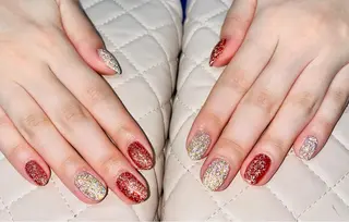 ネイル goldgleams ちなのネイルデザイン